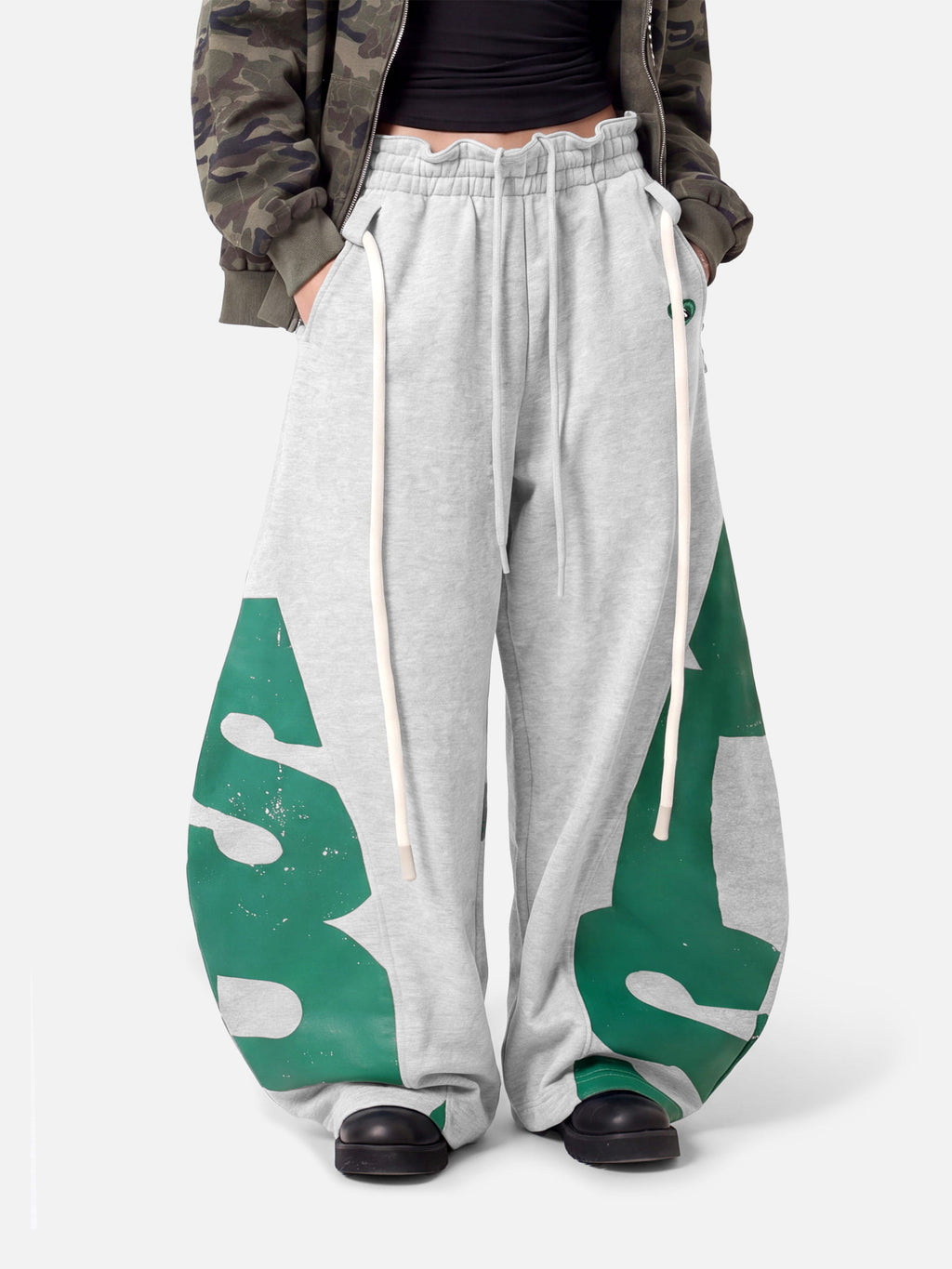 Eden Graffiti Super Baggy Barrel Sweatpants