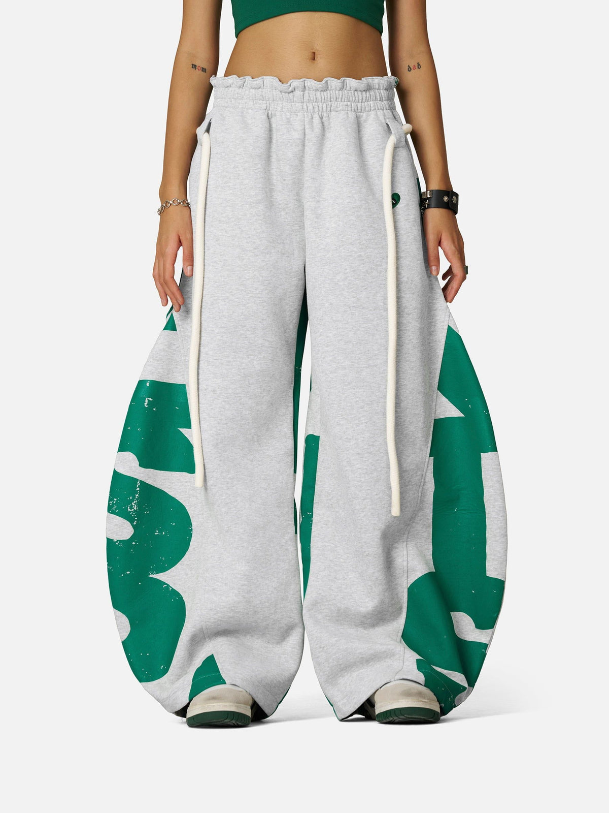 Eden Graffiti Super Baggy Barrel Sweatpants
