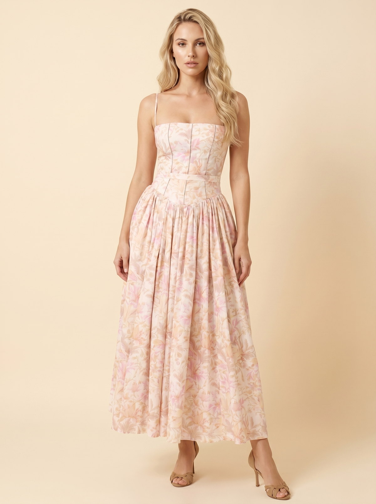 FLORAL MAXI DRESS