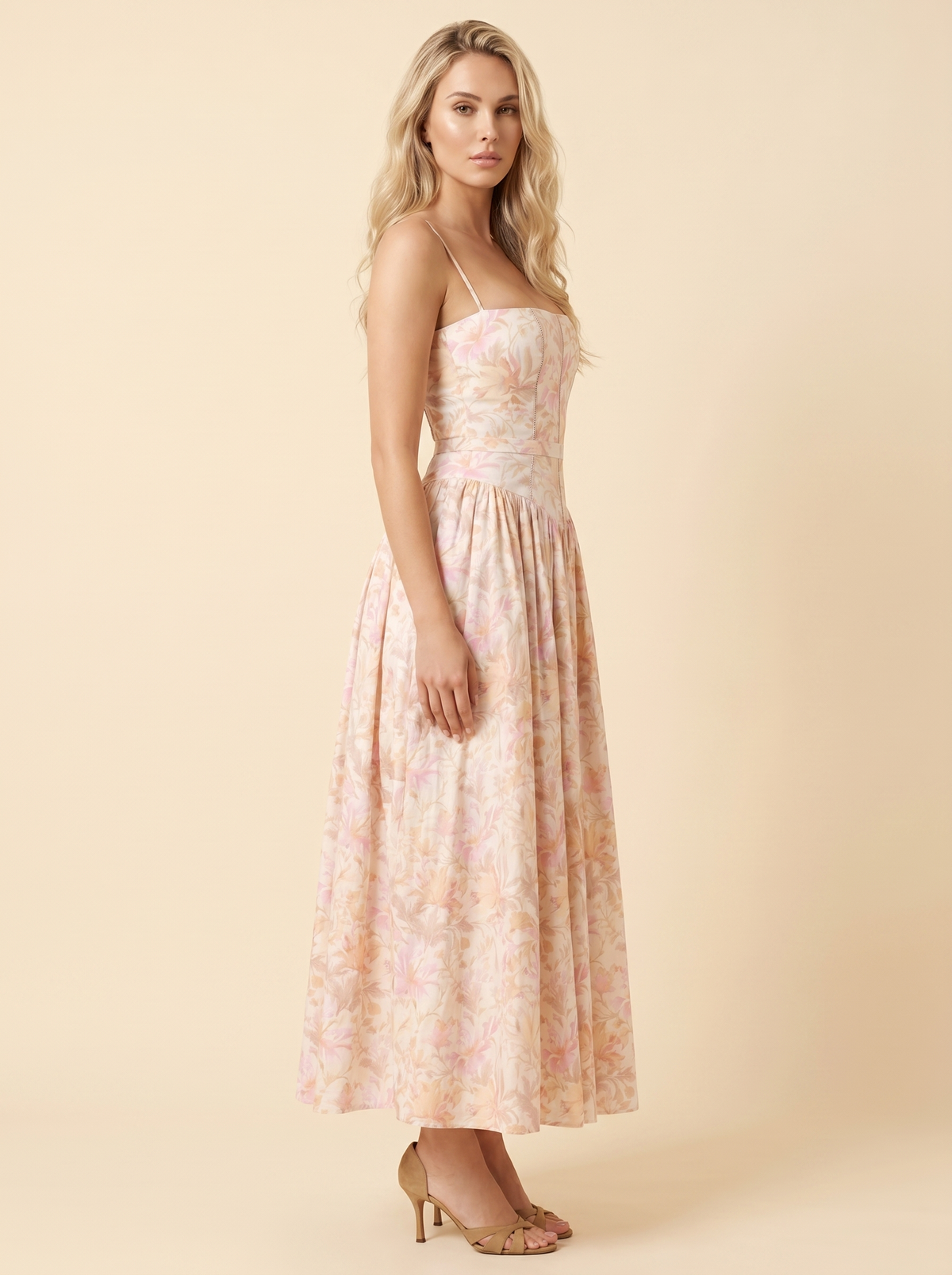 FLORAL MAXI DRESS