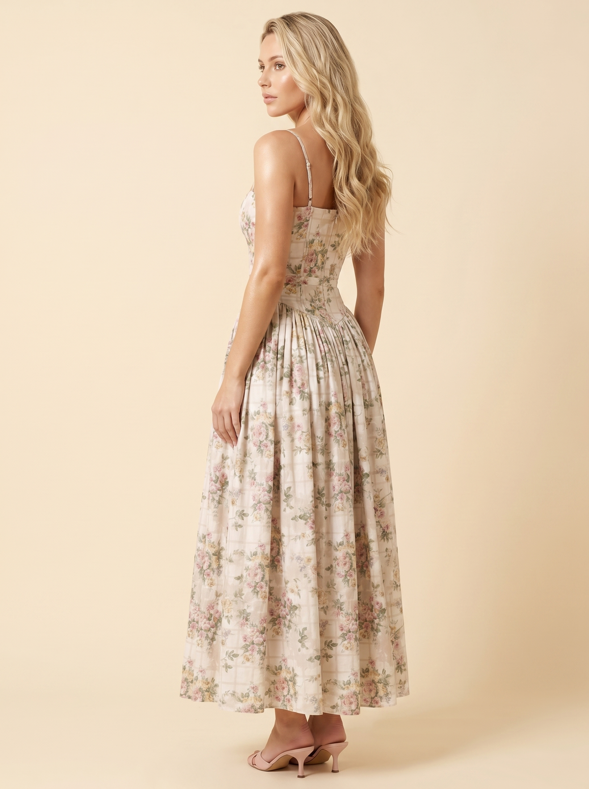 FLORAL MAXI DRESS